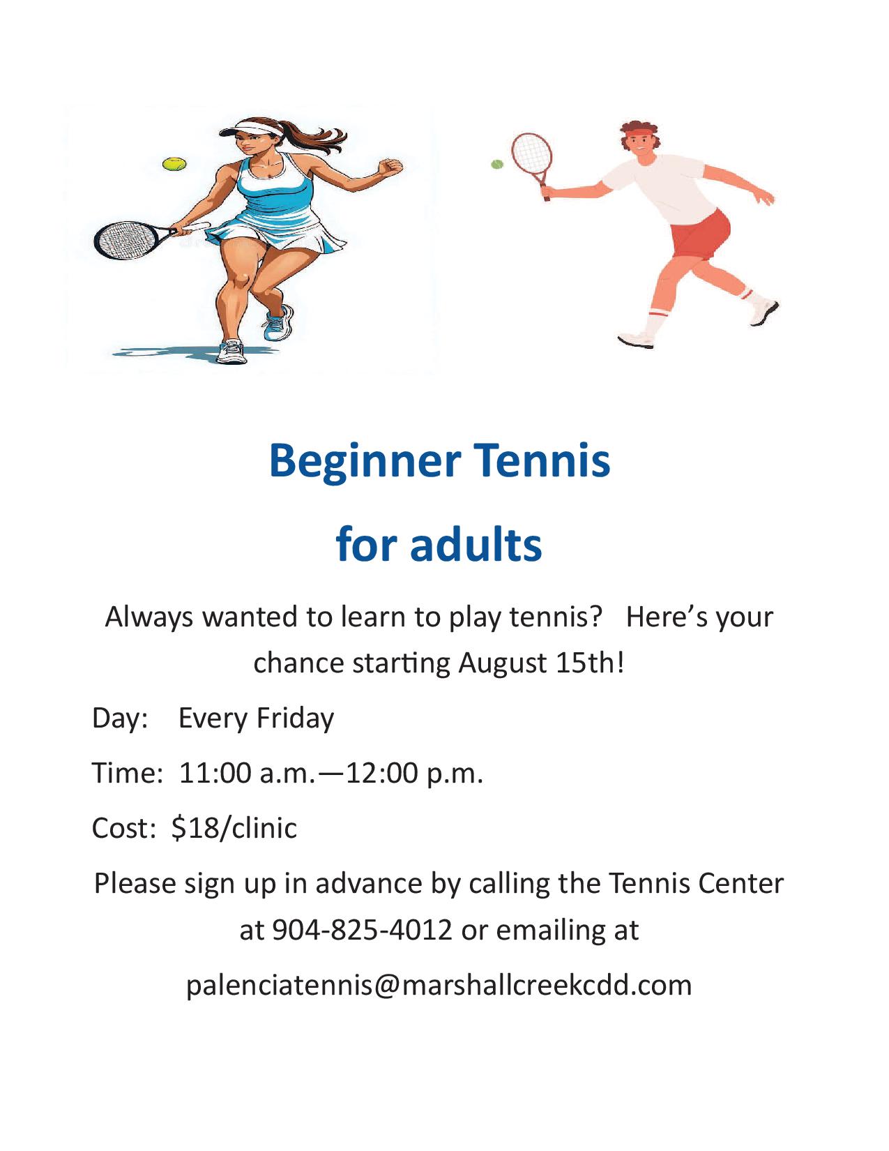 Beginnertennis