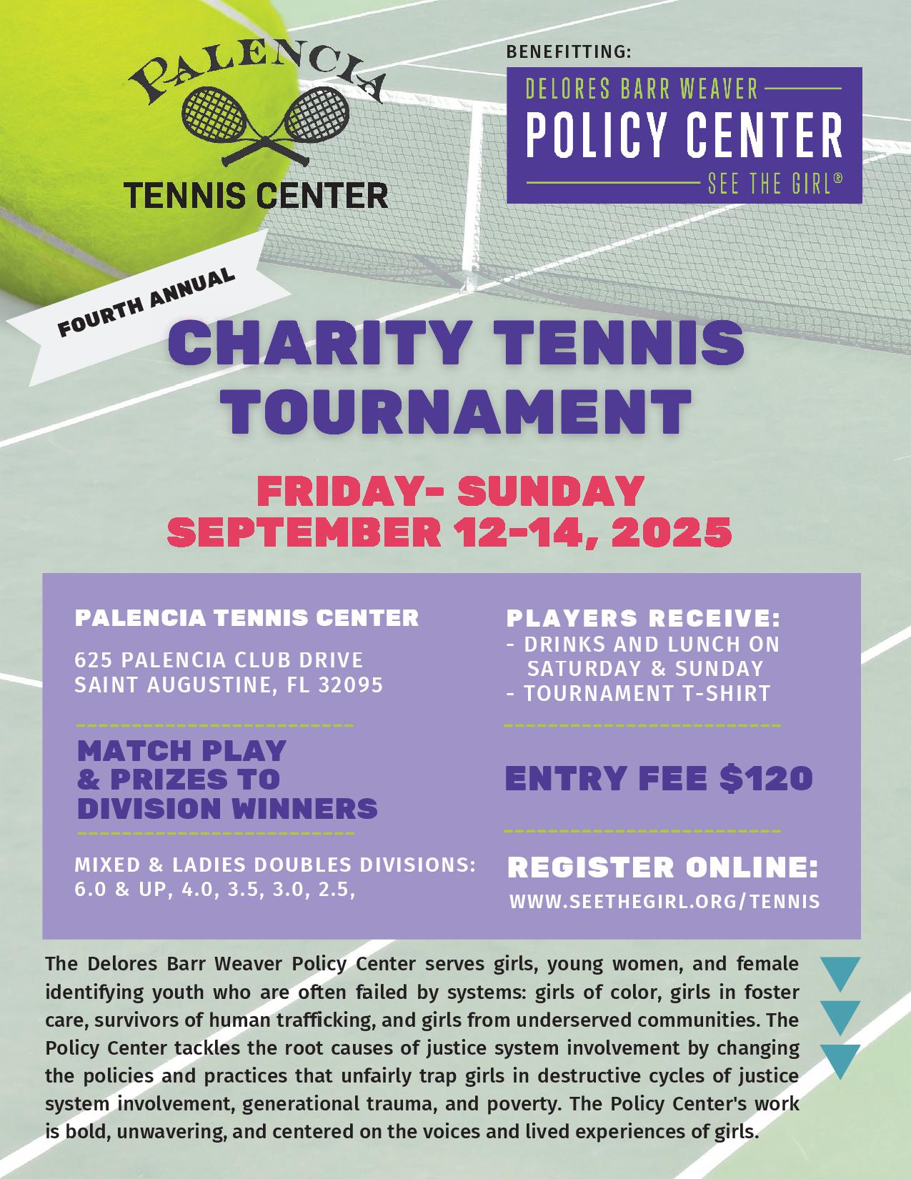 Copy of Tennis Tournament See the Girl